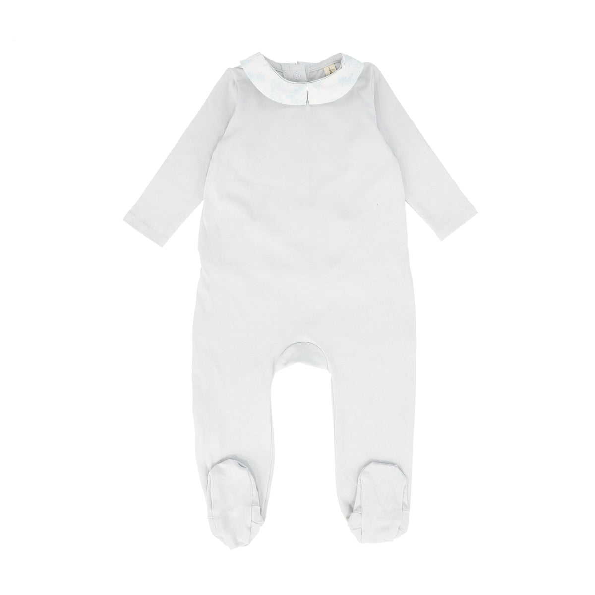 BEBE JOLEE TOILE PETAR PAN COLLAR FOOTIE