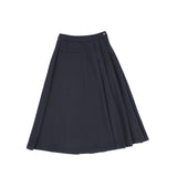 VIVA VALENTINA PLEATED MIDI SKIRT