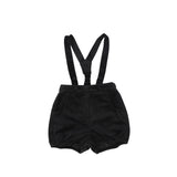 LE BOURDON VELVET SUSPENDER BUBBLE SHORT