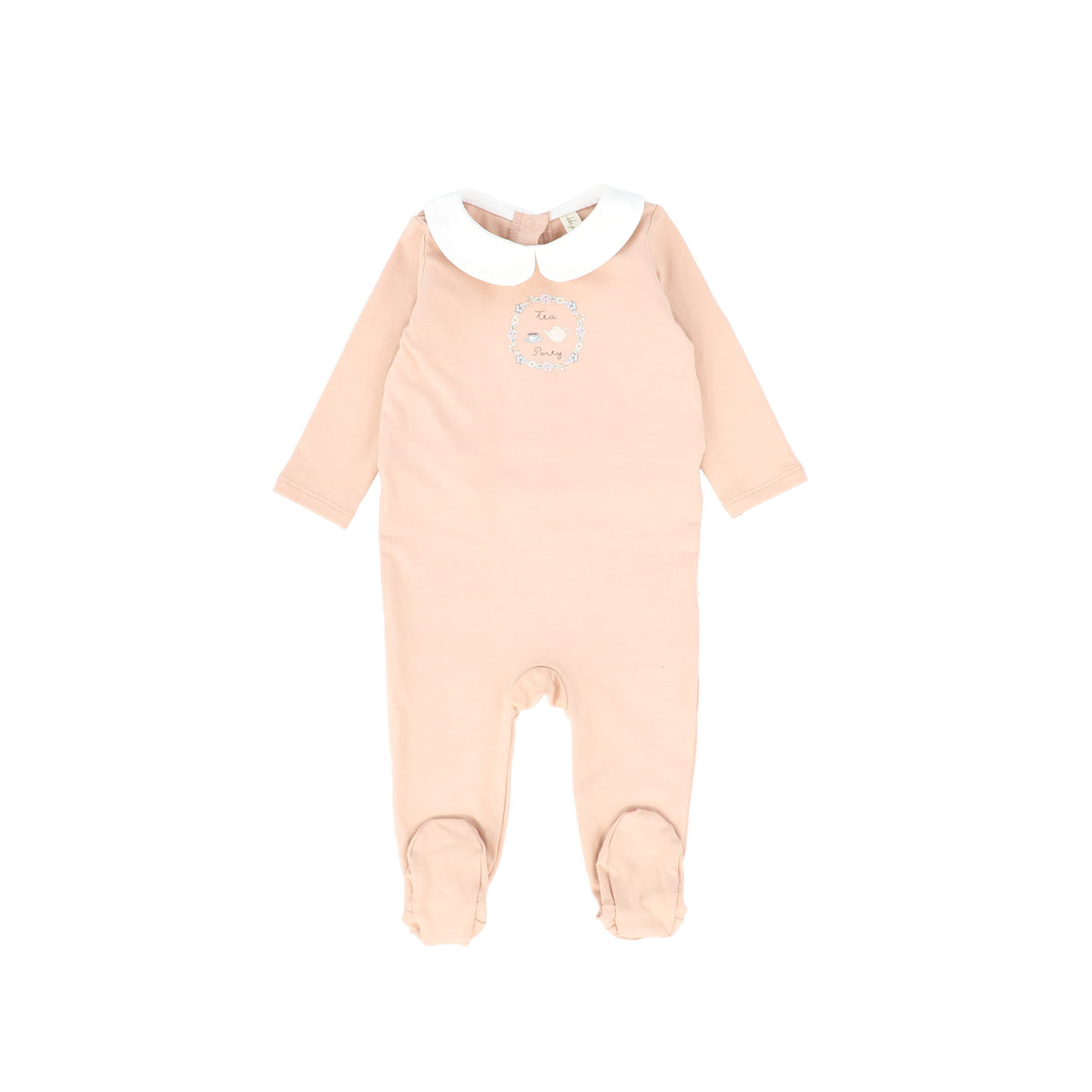 BEBE JOLEE TEA PARTY PRINT FOOTIE