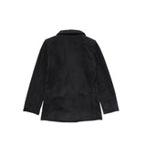 LE BOURDON VELVET SATIN LAPEL BLAZER