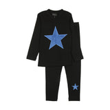 CUDDLE & COO VELOUR STAR PJ'S