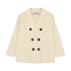 PANTHER 2PC LINEN BLAZER WITH