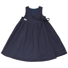 CALLA LILI 2PC MOCK NECK KNIT SHIRT WITH WRAP DRESS