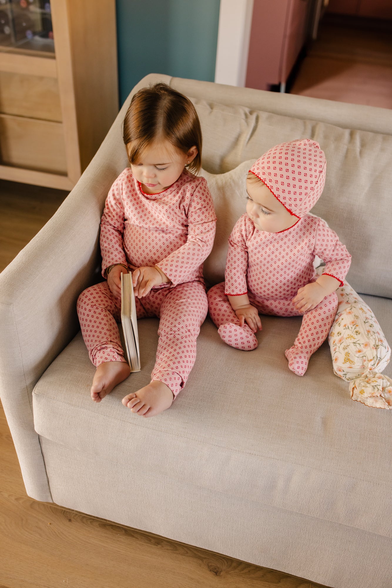 TRICOT BEBE DITSY FOOTIE
