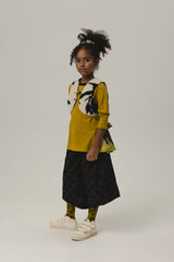 WOLF & RITA FUR PRINT SHORT VEST