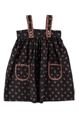 PIUPIUCHICK FLOWER PRINT STRAPS JUMPER