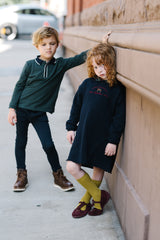 LIL LEGS CONTRAST TRIM POLO
