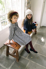 ANALOGIE DAISY FLORAL SMOCKED DRESS
