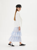 MONNALISA RUFFLE LAYERED SKIRT