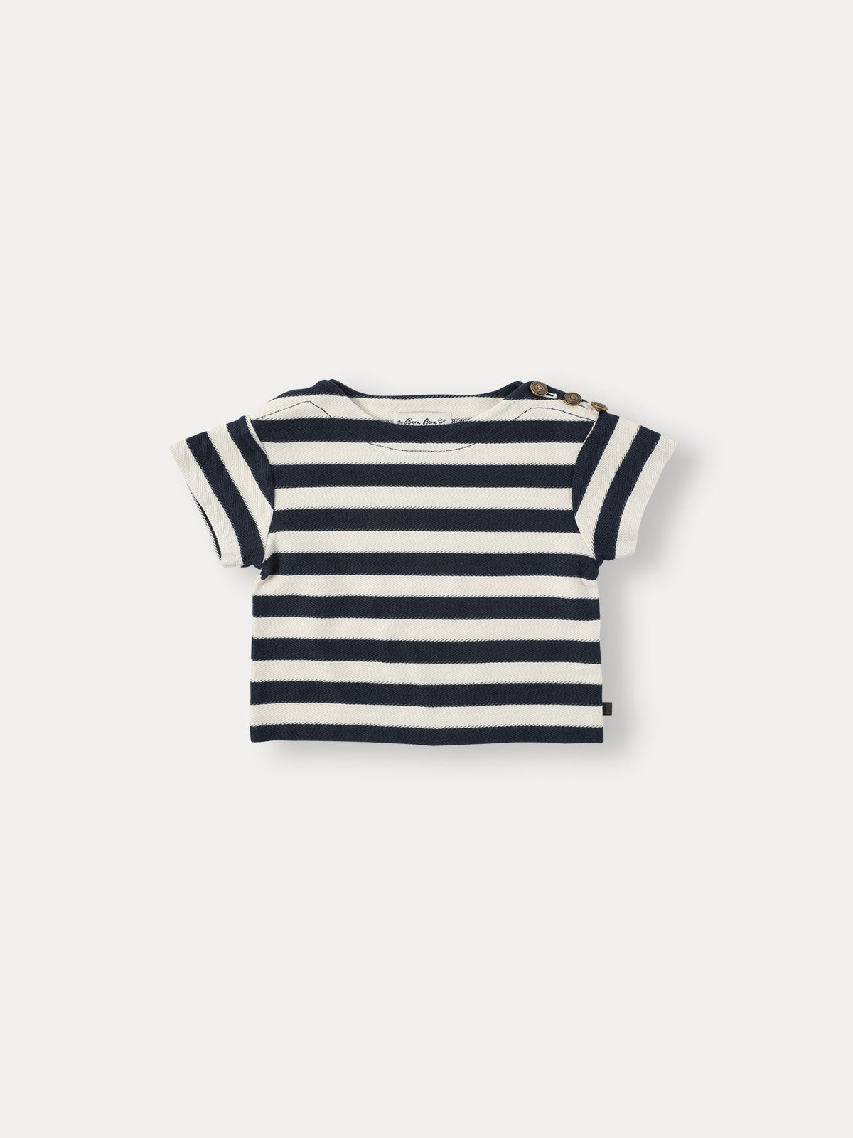 BENE BENE MARINE BUTTON TSHIRT