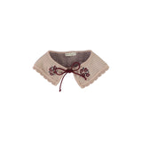 BEBE ORGANIC ESTHER COLLAR SWEATER