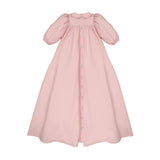 LITTLE TEMPEST LACE TRIM PETER PAN COLLAR TAFFETA GOWN