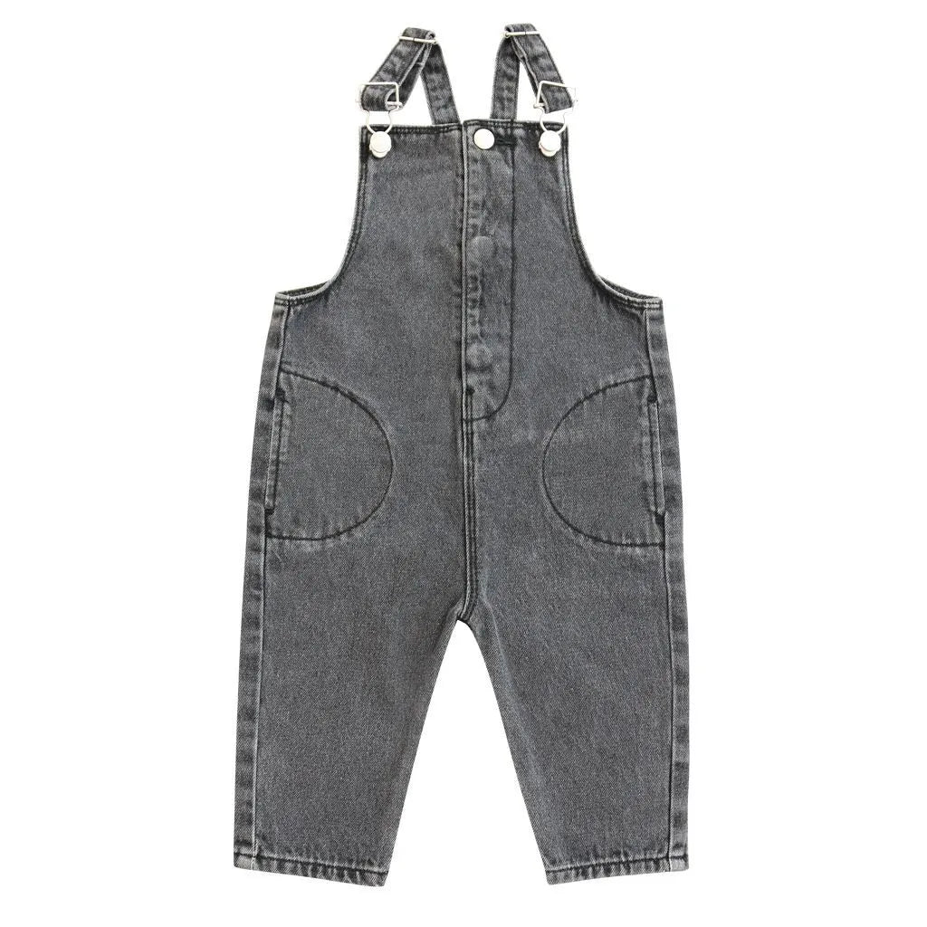 LITTLE PARNI DENIM OVERALLS