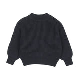 KIN + KIN FISHERMAN RIBBED SWEATER