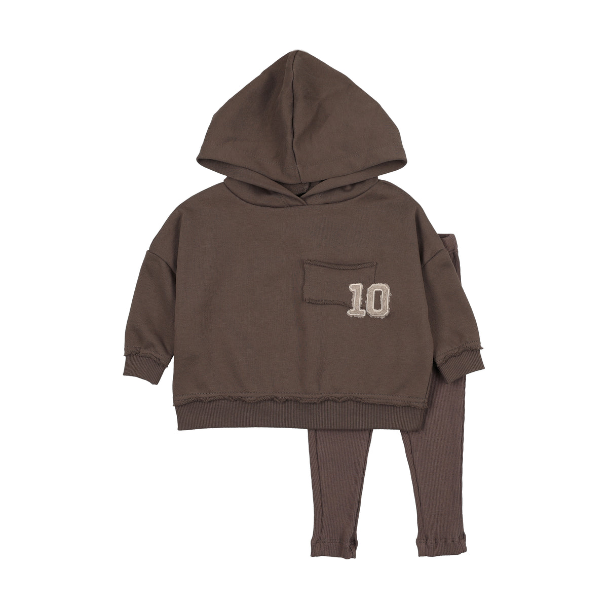 KIN KIN 2PC HOODED SWEATSHIRT SET