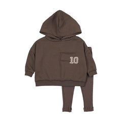 KIN KIN 2PC HOODED SWEATSHIRT SET