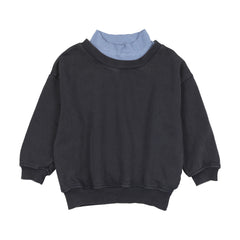 FARREN & ME OVERSIZED TURTLENECK SWEATSHIRT