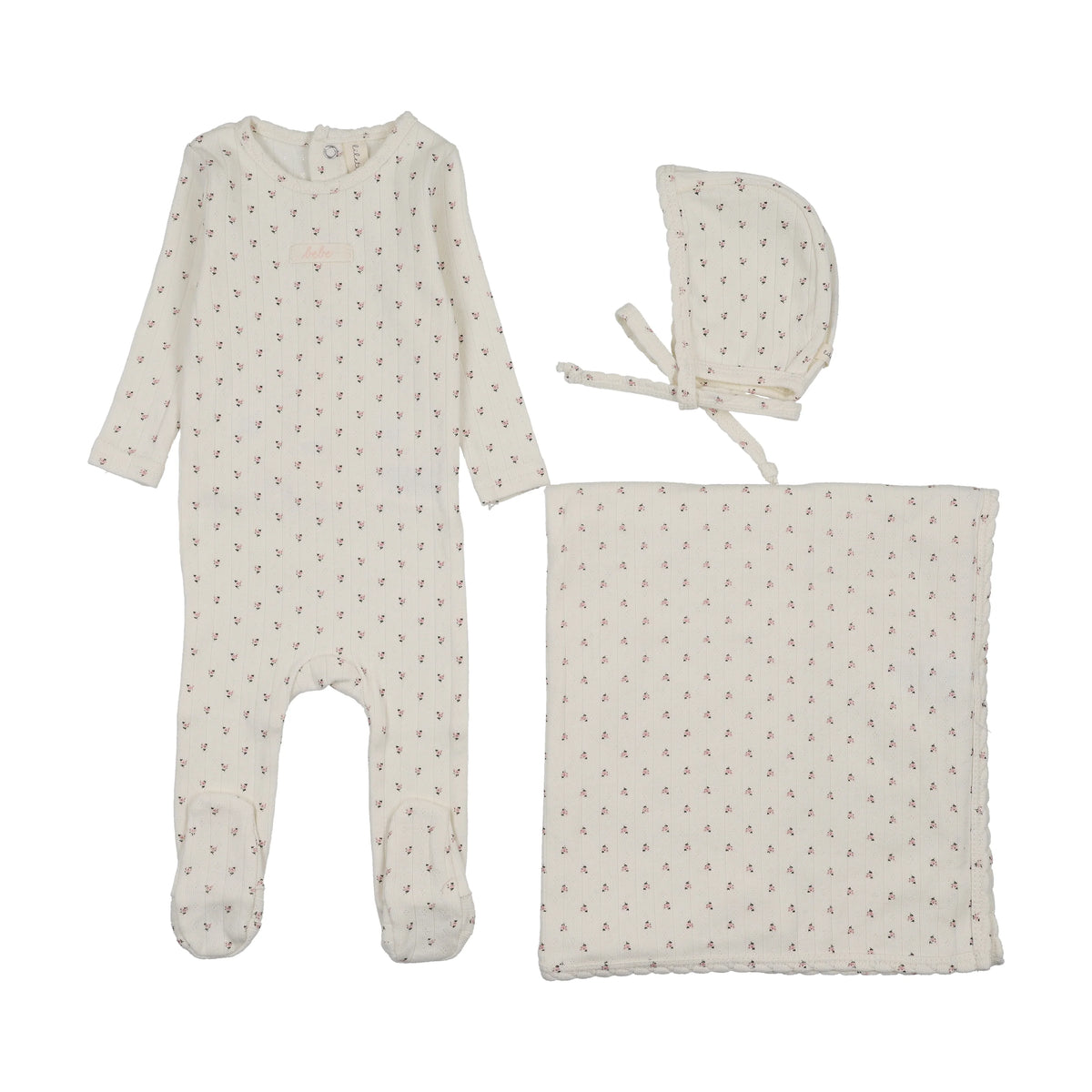 LILETTE 3PC FLORET LAYETTE SET