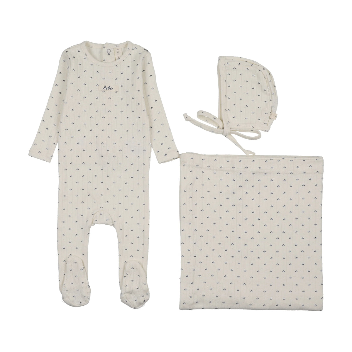 LILETTE 3PC FLORET LAYETTE SET