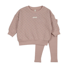 LILETTE 2PC FLORET SWEATSHIRT SET