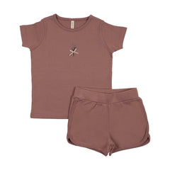 LILETTE 2PC S/S SHORTS SET