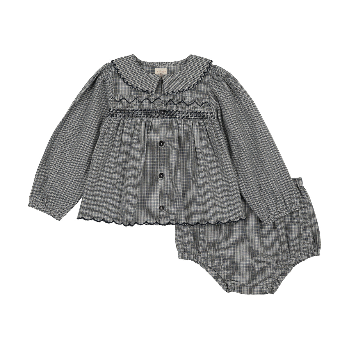 ANALOGIE 2PC PLAID EDITION GIRLS TODDLER SET