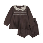 ANALOGIE 2PC PLEATED GIRLS SET