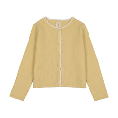ANALOGIE SCALLOP RIB CARDIGAN