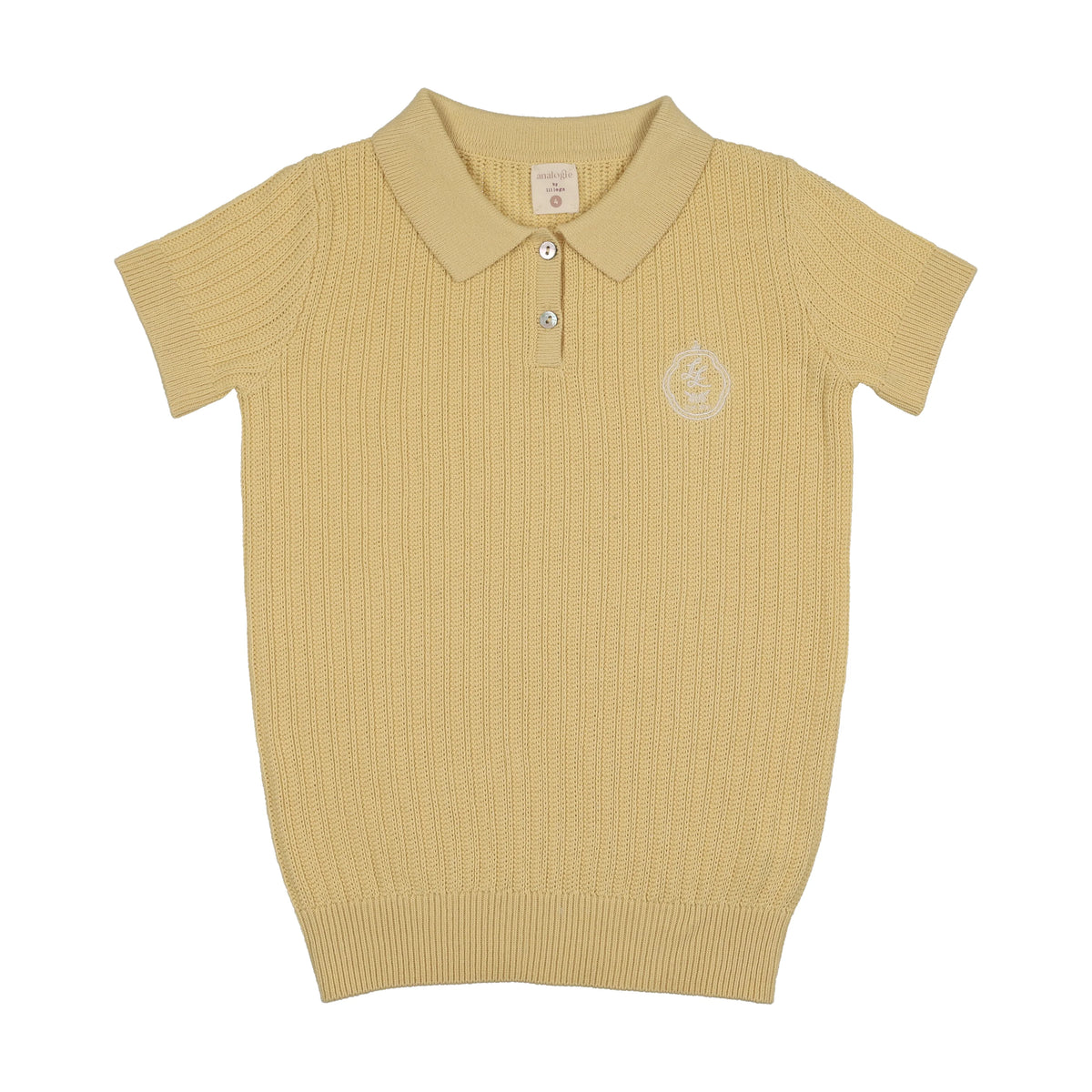 ANALOGIE KNIT POLO SWEATER