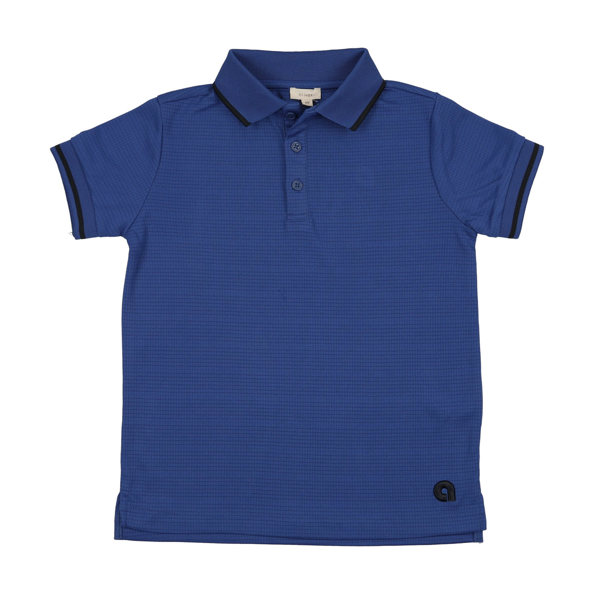 LIL LEGS BABY SS TEXTURED SPORTS POLO
