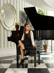 LUSSO SMOCKED BUBBLE JUMPER