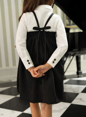 LUSSO SMOCKED BUBBLE JUMPER