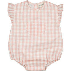 LOUIS LOUISE GINGHAM ROMPER