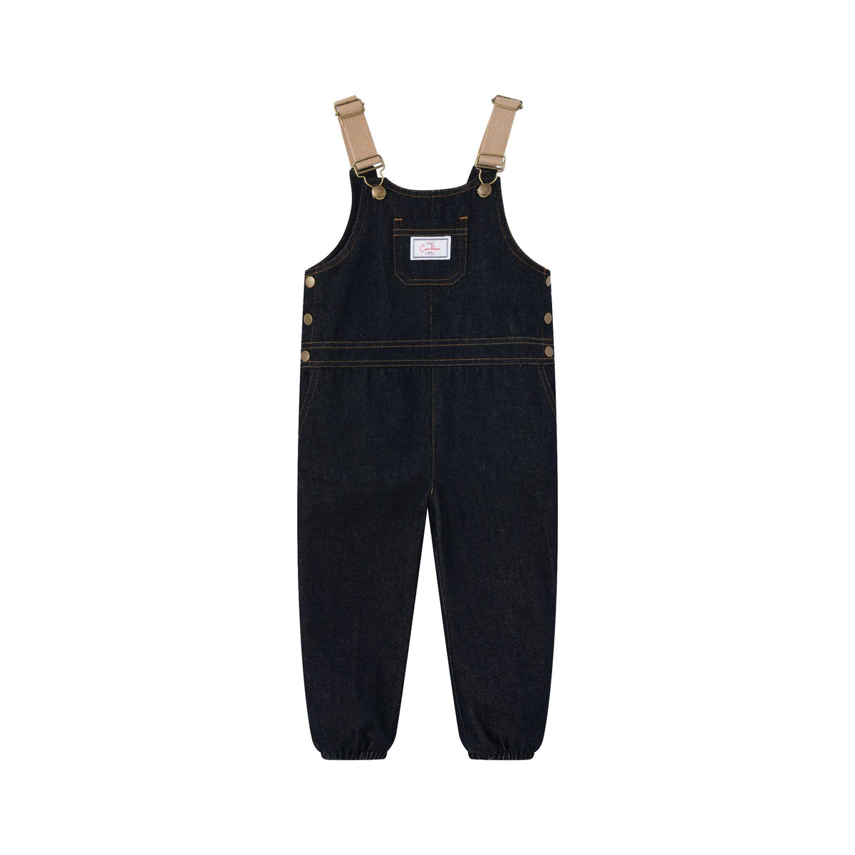 COCO BLANC DENIM OVERALLS
