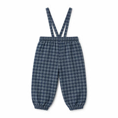 BONJOY GINGHAM PRINT OVERALL