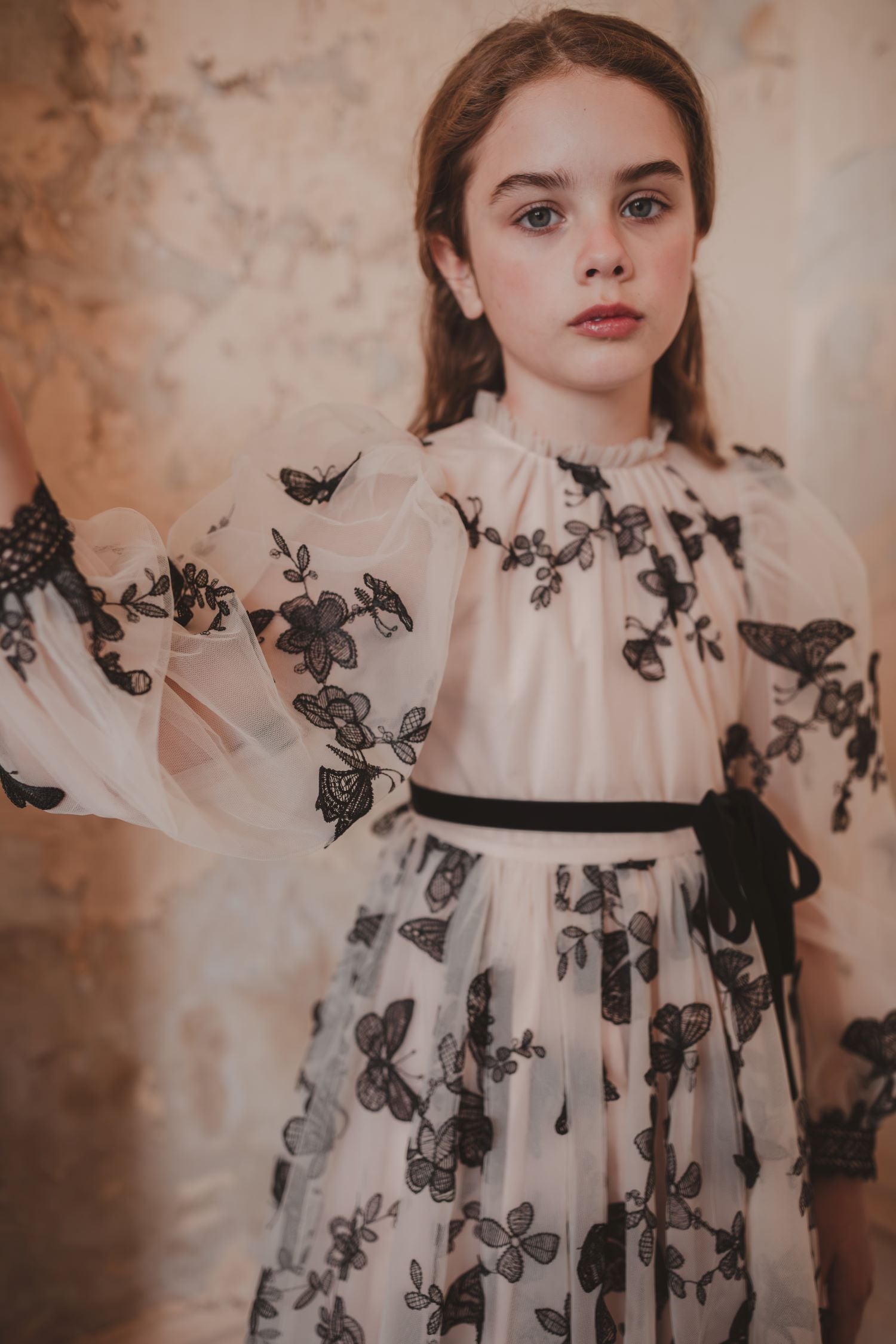 PETITE AMALIE BUTTERFLY TULLE DRESS PETITE AMALIE BUTTERFLY TULLE DRESS