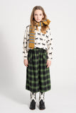 PIUPIUCHICK FLANNEL CHECKED SKIRT