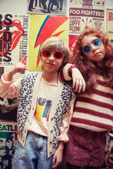 PIUPIUCHICK ANIMAL PRINT KNIT VEST