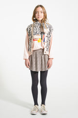 PIUPIUCHICK ANIMAL PRINT KNIT VEST