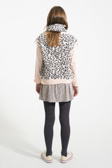 PIUPIUCHICK ANIMAL PRINT KNIT VEST