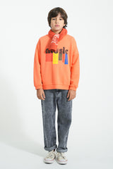 PIUPIUCHICK "MUSIC" PRINT SWEATSHIRT
