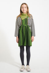 PIUPIUCHICK STRIPED STRAPS JUMPER