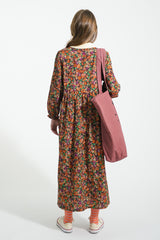 PIUPIUCHICK SMALL FLOWER PRINT COLLARED DRESS