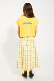 PIUPIUCHICK FRONT POCKETS CHECKERED SKIRT