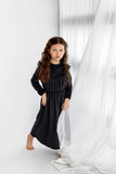 POUF VELOUR RUFFLE ROBE