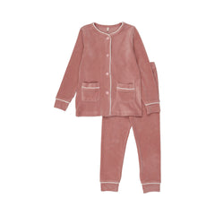 POUF 2PC VELOUR PAJAMAS