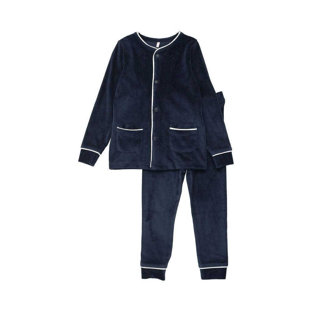 POUF 2PC VELOUR PAJAMAS