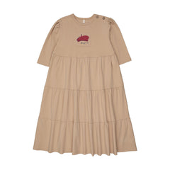 POUF 3/4 SLEEVE FRENCH DRESS