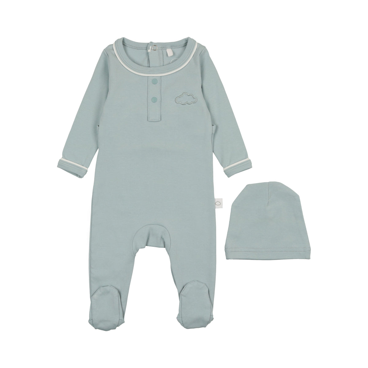 POUF 2PC GRANDPA FOOTIE AND BEANIE